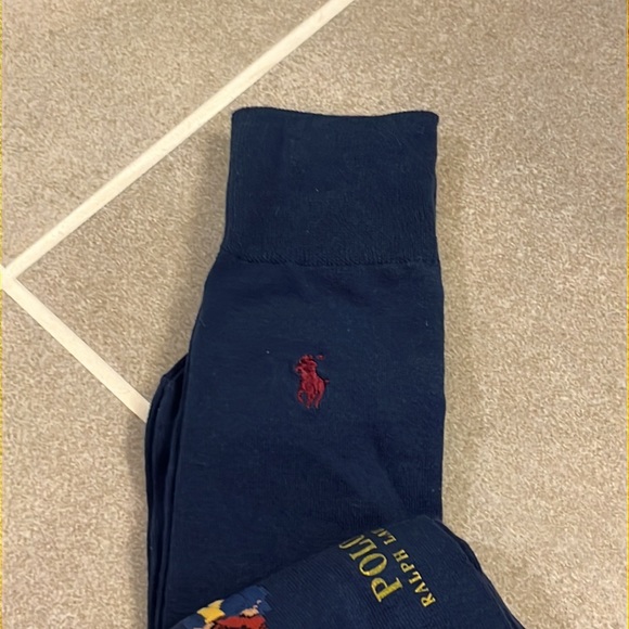 Polo Ralph Lauren Martini Preppy Bear Casual Socks new Mens Shoe Size 6-12.5 - Picture 8 of 9